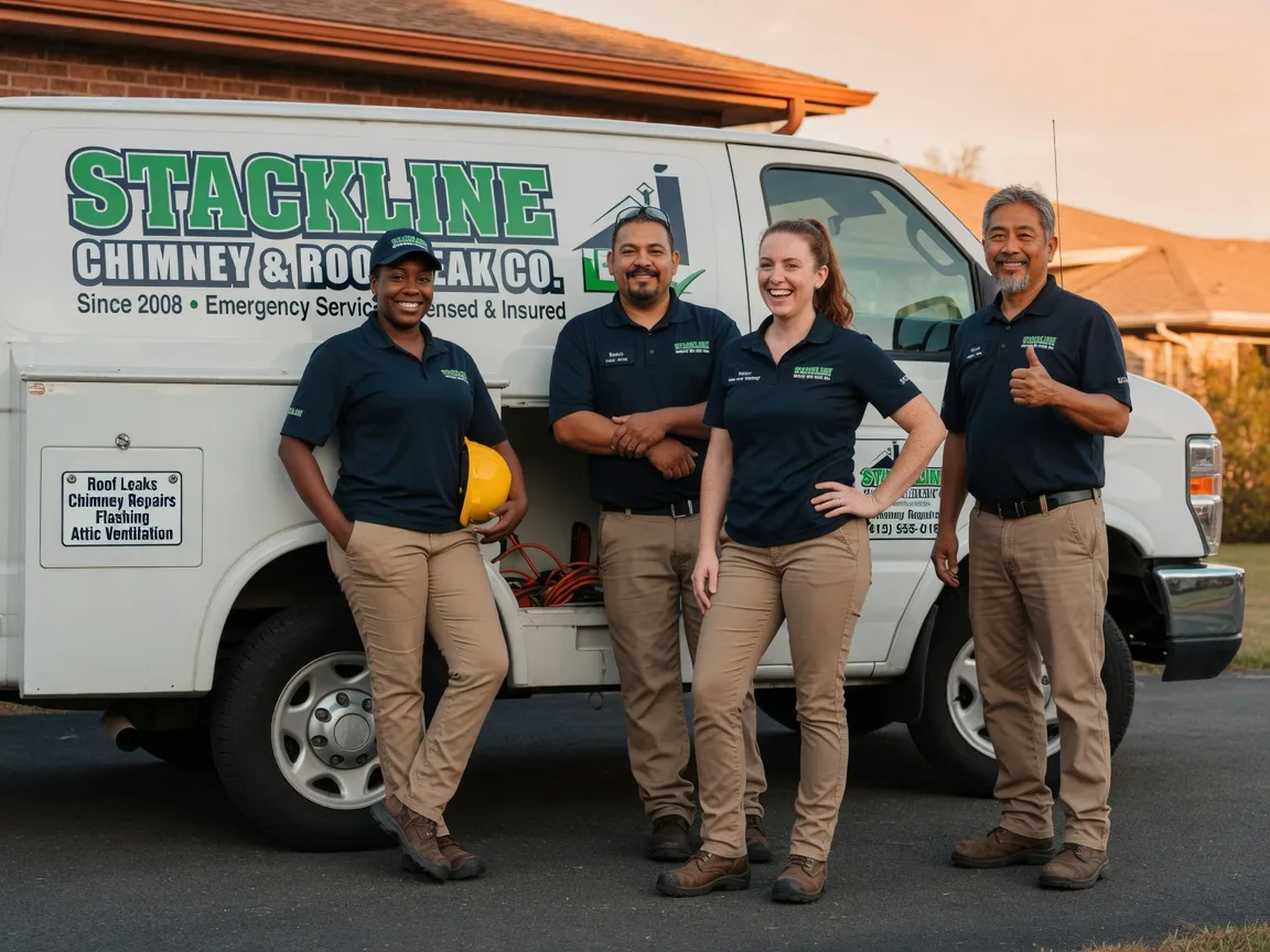 Chimney flashing repair company in Big Bend, WV